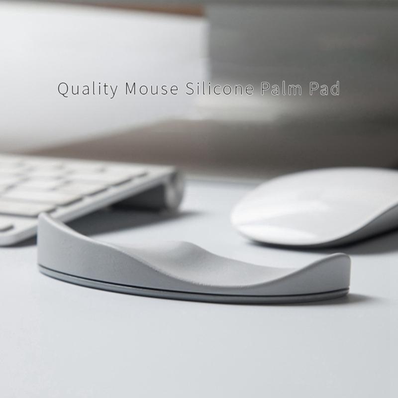 Wrist Rest Ergonomic - シリコン製マウスリストレスト ソフトパッド 手のひらを支える手首に合わせて動く耐久性のあるコンピューターゲーム用アームレスト 人間工学に基づいた快適さを実現