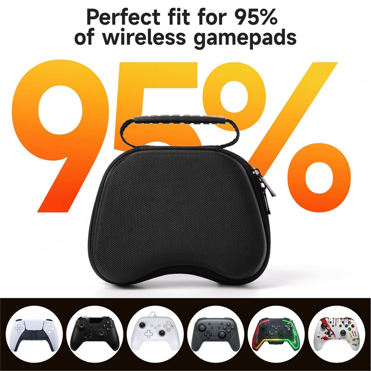 Gaming Accessories Dropshipping - （2026 SUMMER）ゲームコントローラー用ハードキャリングケース ドロップトラベル収納バッグ ゲームパッド用耐衝撃保護シェル