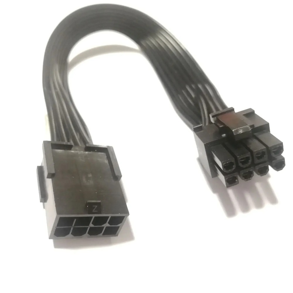 Pcie Extension Cable - Pci-eのpcieグラフィックスビデオディスプレイカードgpu 8Pinメス8p 6 + 2ピンオス電源延長ケーブル18AWGワイヤー20/30/50/60センチメートル