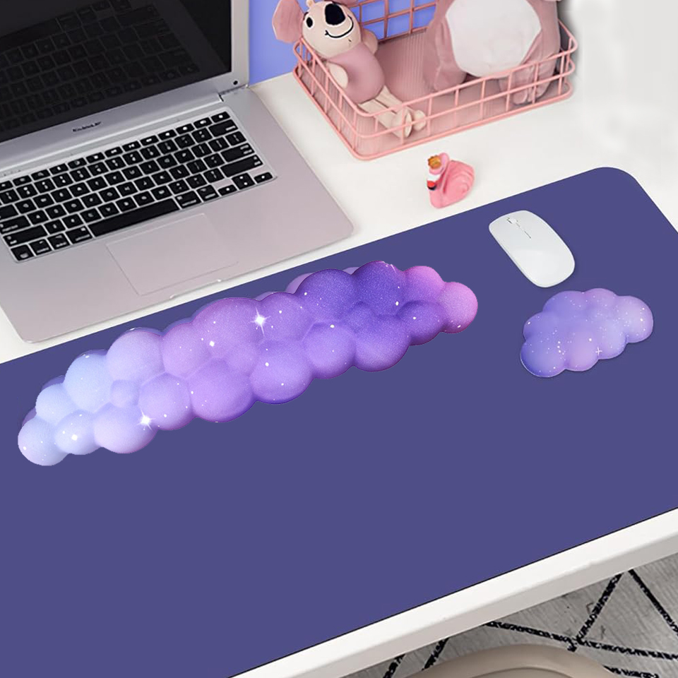 Wrist Rest Ergonomic - キーパッドリストレストセット 滑り止めベース付き キーパッド用リストパッド 人間工学に基づいたメモリーフォーム付き コンピュータ ラップトップ