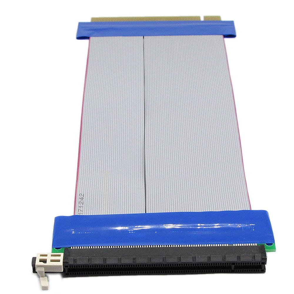 Pcie Extension Cable - PCI-E PCI Express 16X ライザーカードエクステンダーフレックス柔軟な延長ケーブル 1U