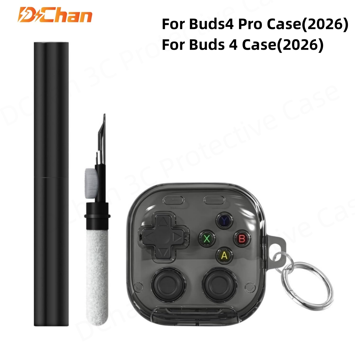 Gaming Accessories For Phone - 2026 クリア3Dゲームカバー Samsung Galaxy Buds 4
