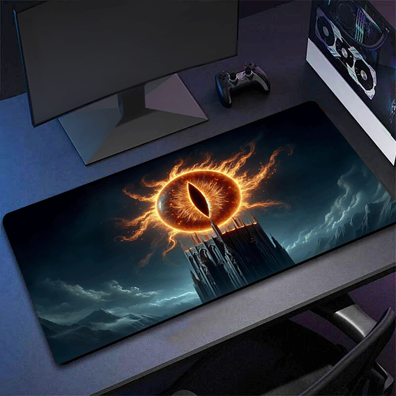 Gaming Accessories To Sell - 熱い販売中ゲーミングマウスパッド大型ノートブック拡張デスクT-ロード・オブ・ザ・リングゲーマーアクセサリー滑り止めxxl eスポーツマウスパッド