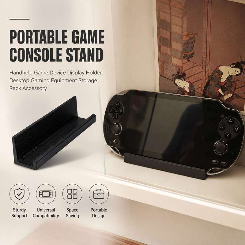 Gaming Accessories Desktop - ポータブルゲームコンソールスタンドハンドヘルドゲームデバイスディスプレイホルダーデスクトップゲーム機器収納ラックアクセサリー