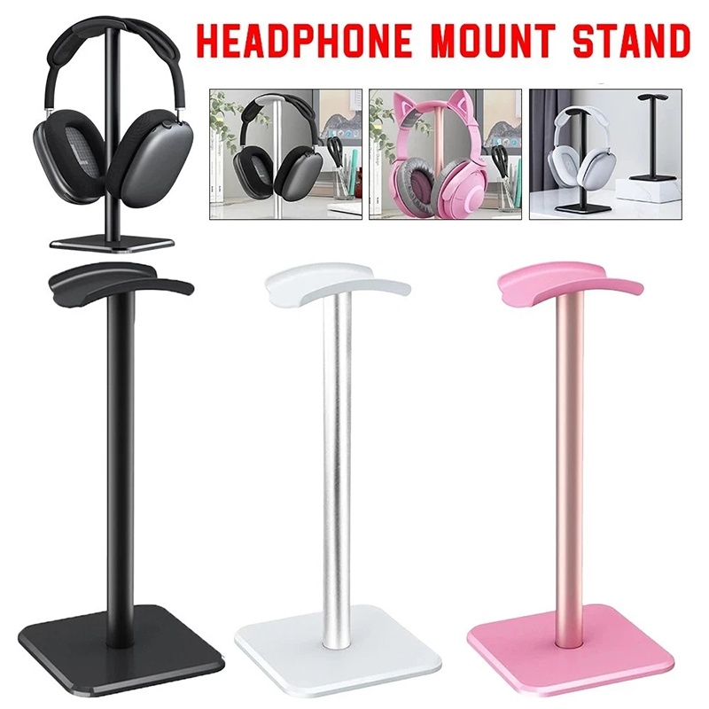 Gaming Accessories Rgb - 1 個ユニバーサルプラスチックヘッドフォンホルダーゲーミングヘッドセットスタンドデスクトップオーガナイザーヘッドヘッドセットディスプレイラックイヤホンハンガーブラケット
