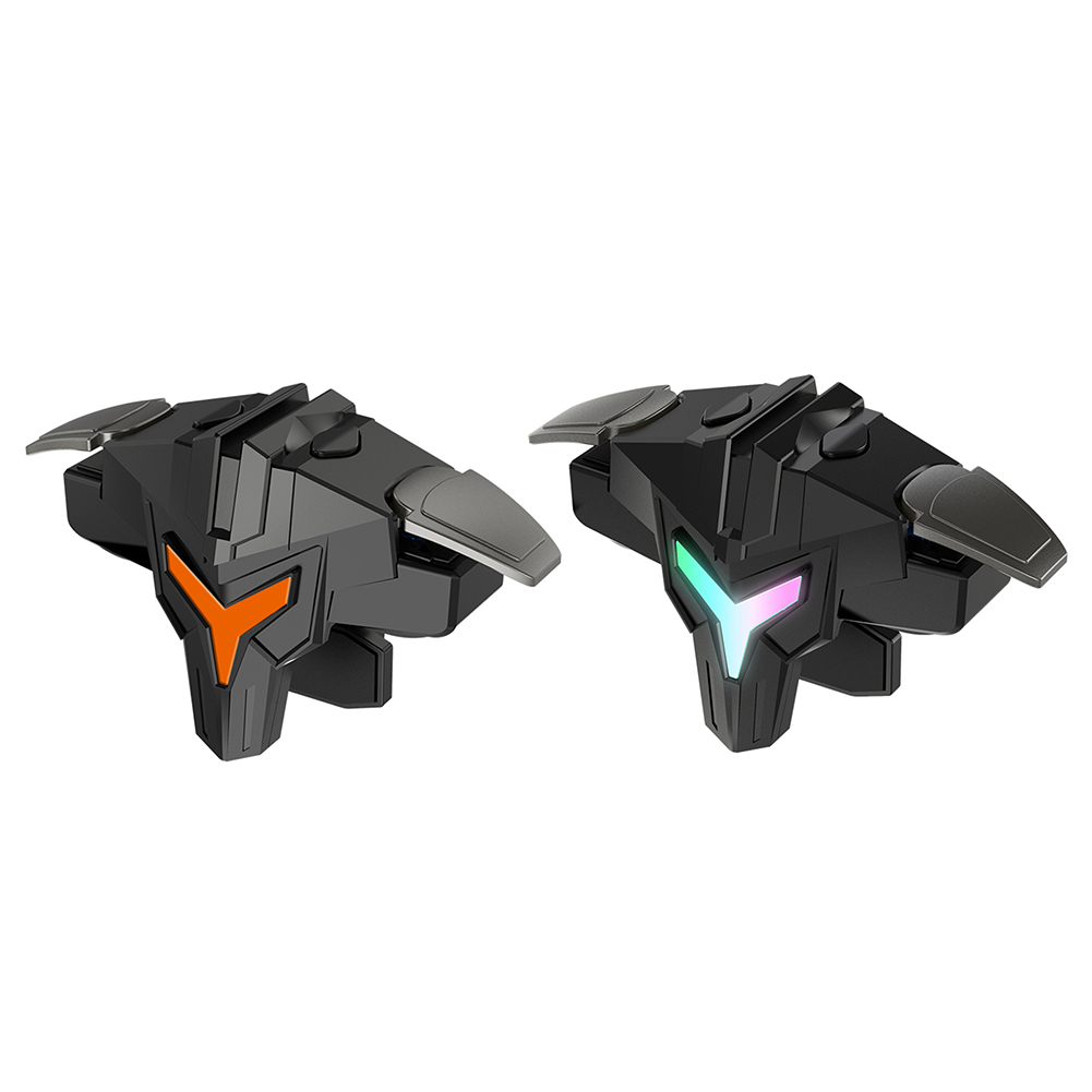 Gaming Accessories For Free Fire - 1/2個入り RGB/メカニカル 4フィンガー モバイルゲームトリガー PUBGモバイルゲーム用 ジョイスティックトリガー