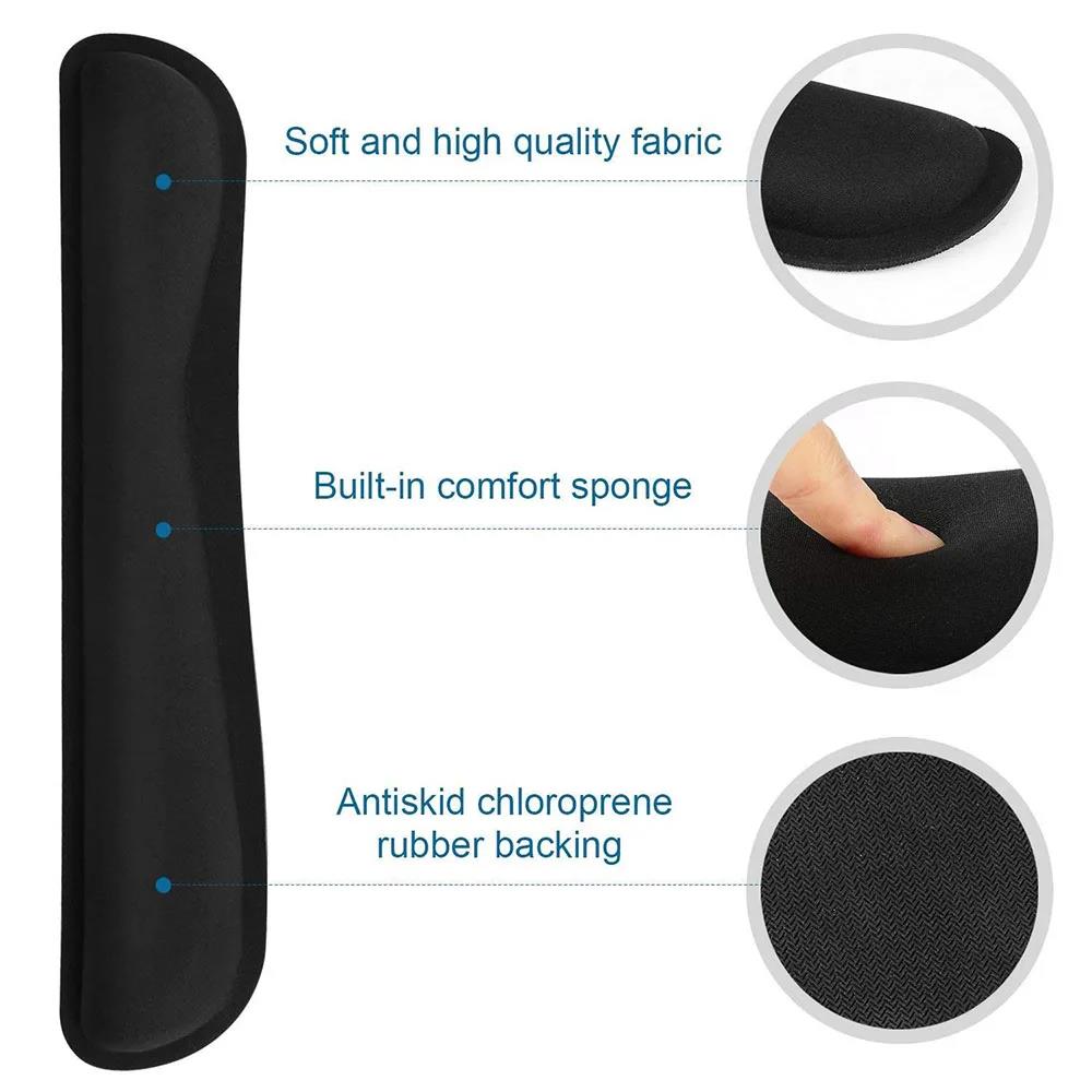 キーボードリストレストパッドマウスパッド低反発超極細繊維タイ - Wrist Rest Ergonomic のレビューと価格