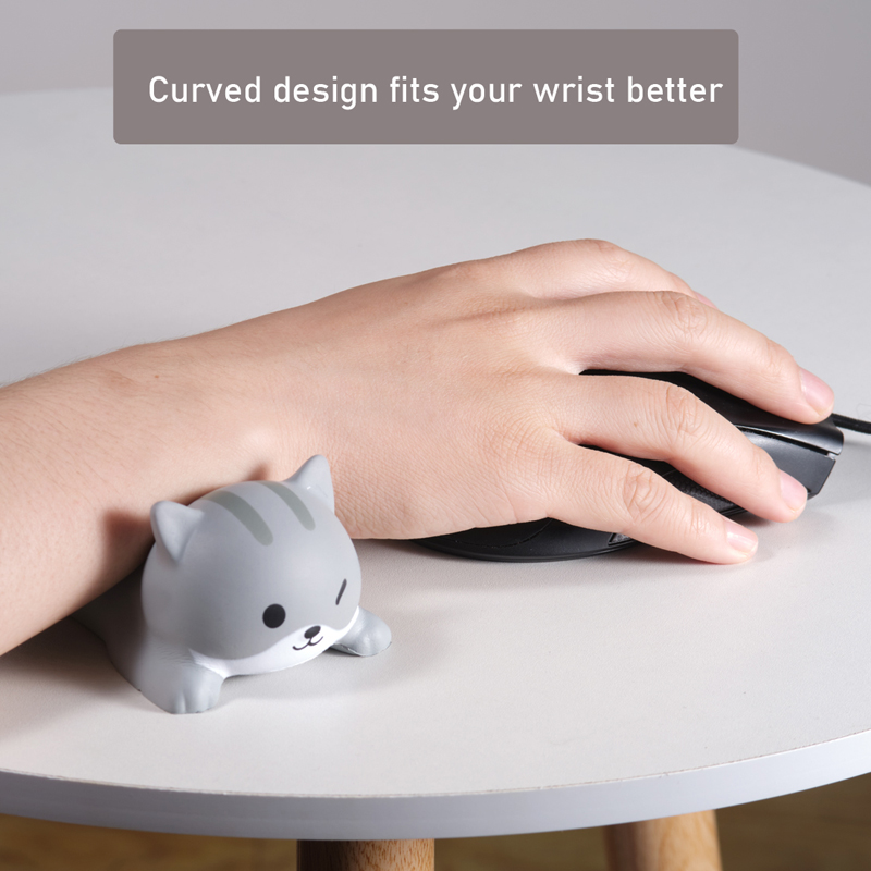 かわいい動物リストマウスパッドハンドサポート枕アームレスト人 - Wrist Rest Ergonomic のレビューと価格