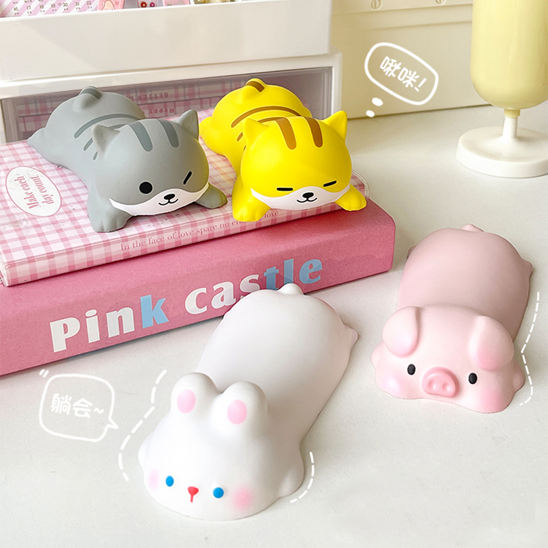 かわいい動物リストマウスパッドハンドサポート枕アームレスト人 - Wrist Rest Ergonomic のレビューと価格