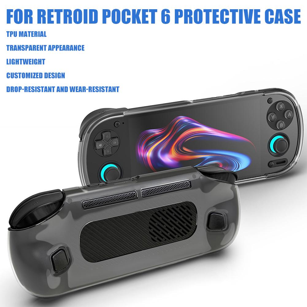 保護ケース Retroid Pocket 6 用透明 TPU - Gaming Accessories Dropshipping のレビューと価格