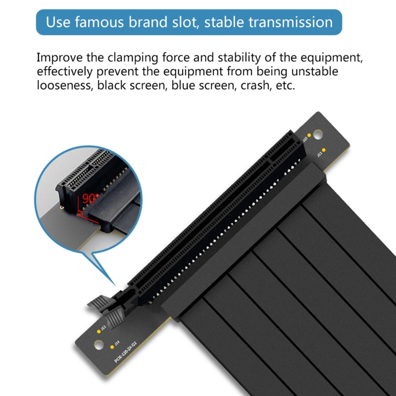 EXPRESS 16X用ライザーケーブル、フレキシブルケーブ - Pcie Extension Cable のレビューと価格