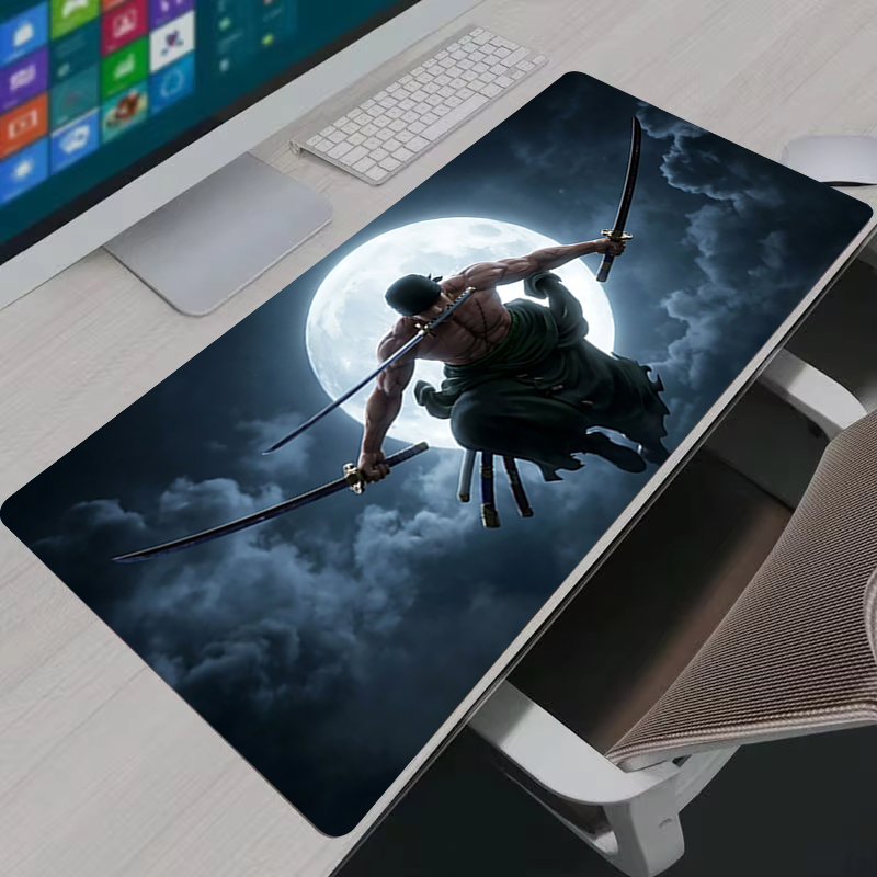 マウスパッド PC ゲーマーアニメデスクマットノンスリップラ - Gaming Accessories Desktop のレビューと価格