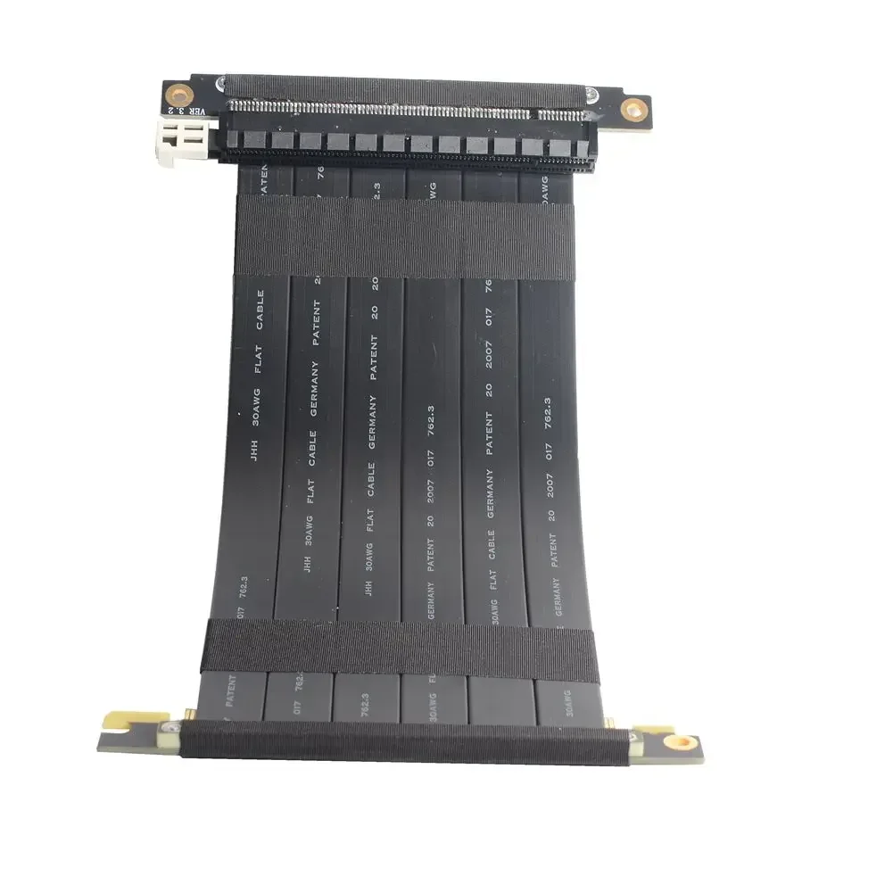 黒白ダブルリバースグラフィックカード延長ケーブル PCIe  - Pcie Extension Cable のレビューと価格