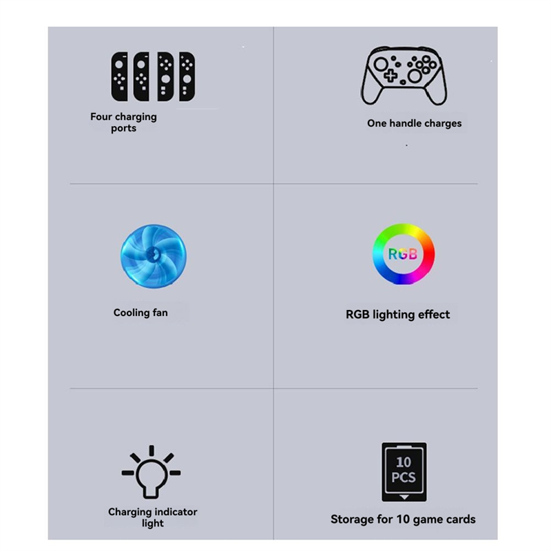 【売れ筋】スイッチ 2 用多機能ゲームアクセサリー冷却 &  - Gaming Accessories To Sell のレビューと価格