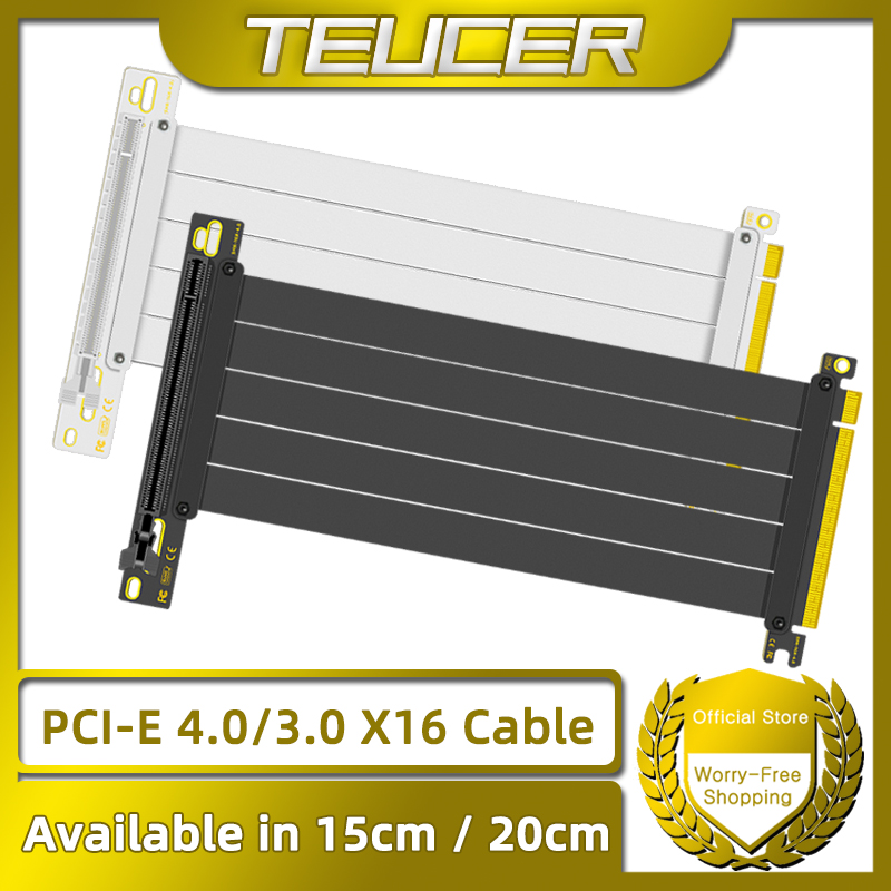 TEUCER PCI-E 4.0 X16 ライザー ケーブル - Pcie Extension Cable のレビューと価格