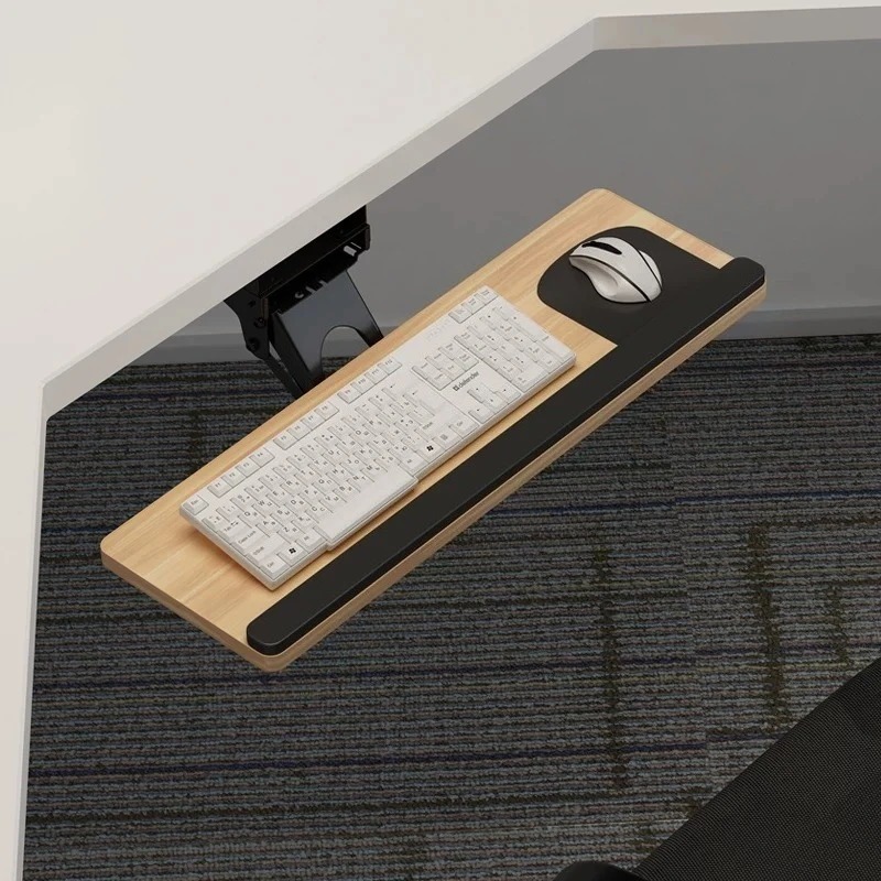デスク下スライド式キーボードトレイ、マウスパッド付き、人間工 - Wrist Rest Ergonomic のレビューと価格