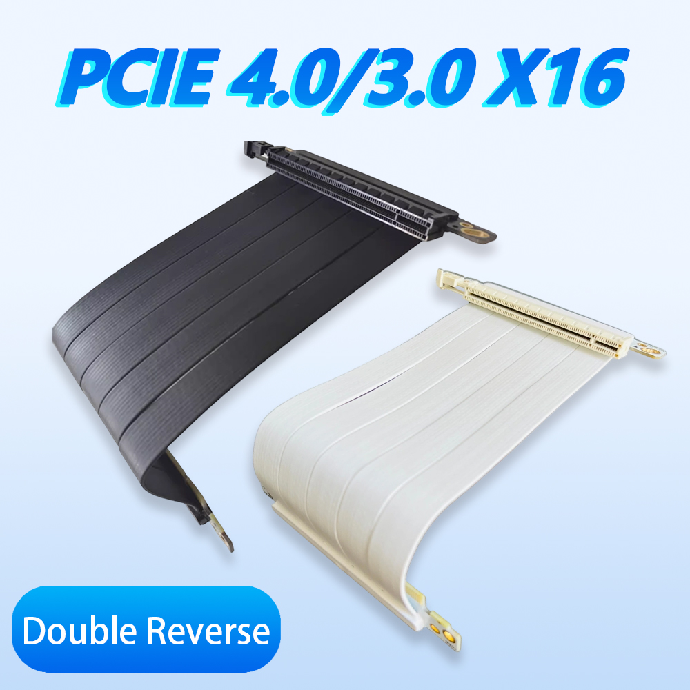 PCIe 4.0 3.0 X16 ダブルリバース グラフィッ - Pcie Extension Cable のレビューと価格