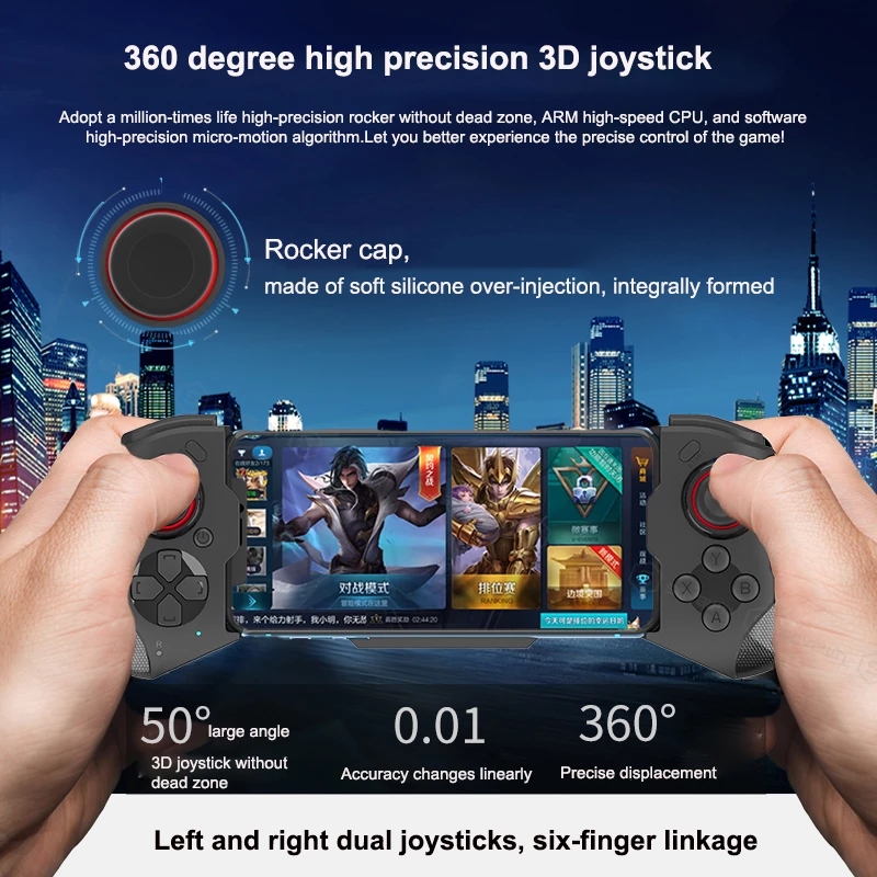 携帯電話ゲームパッドジョイスティック iPhone/Andr - Gaming Accessories Phone のレビューと価格