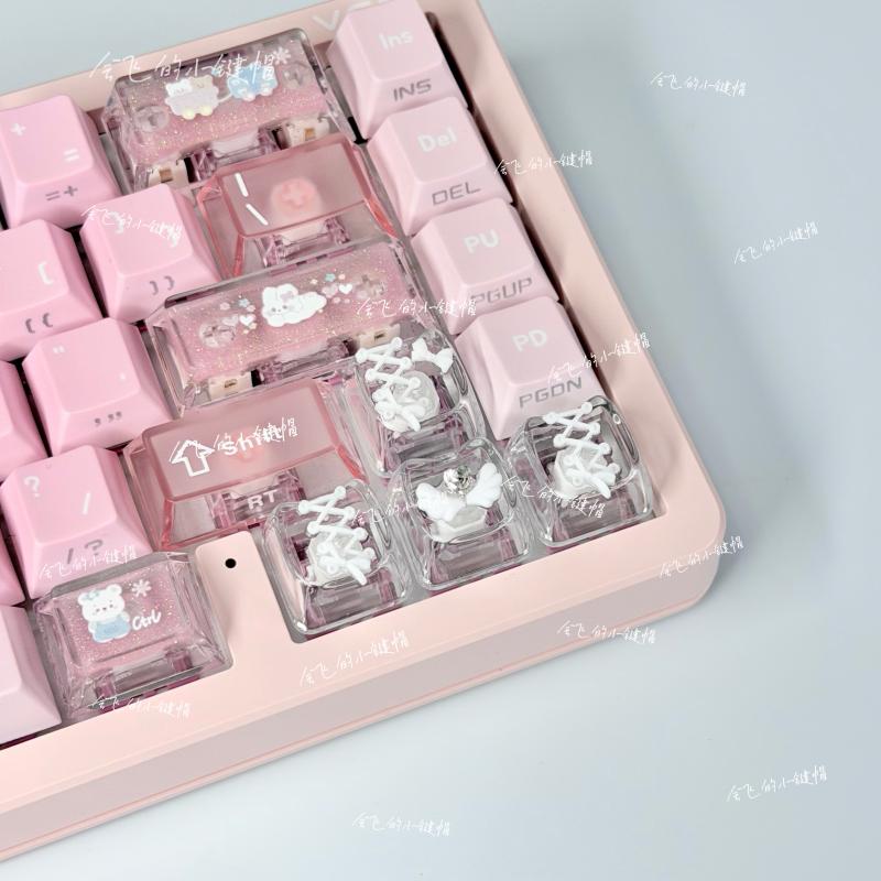 バタフライストラップテーマキーキャップ クロス軸 マオ高さ  - Gaming Accessories To Sell のレビューと価格