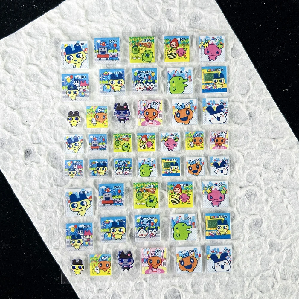 かわいいゲーム進化電子ペットステッカーネイルアートかわいい動 - Gaming Accessories For Phone のレビューと価格
