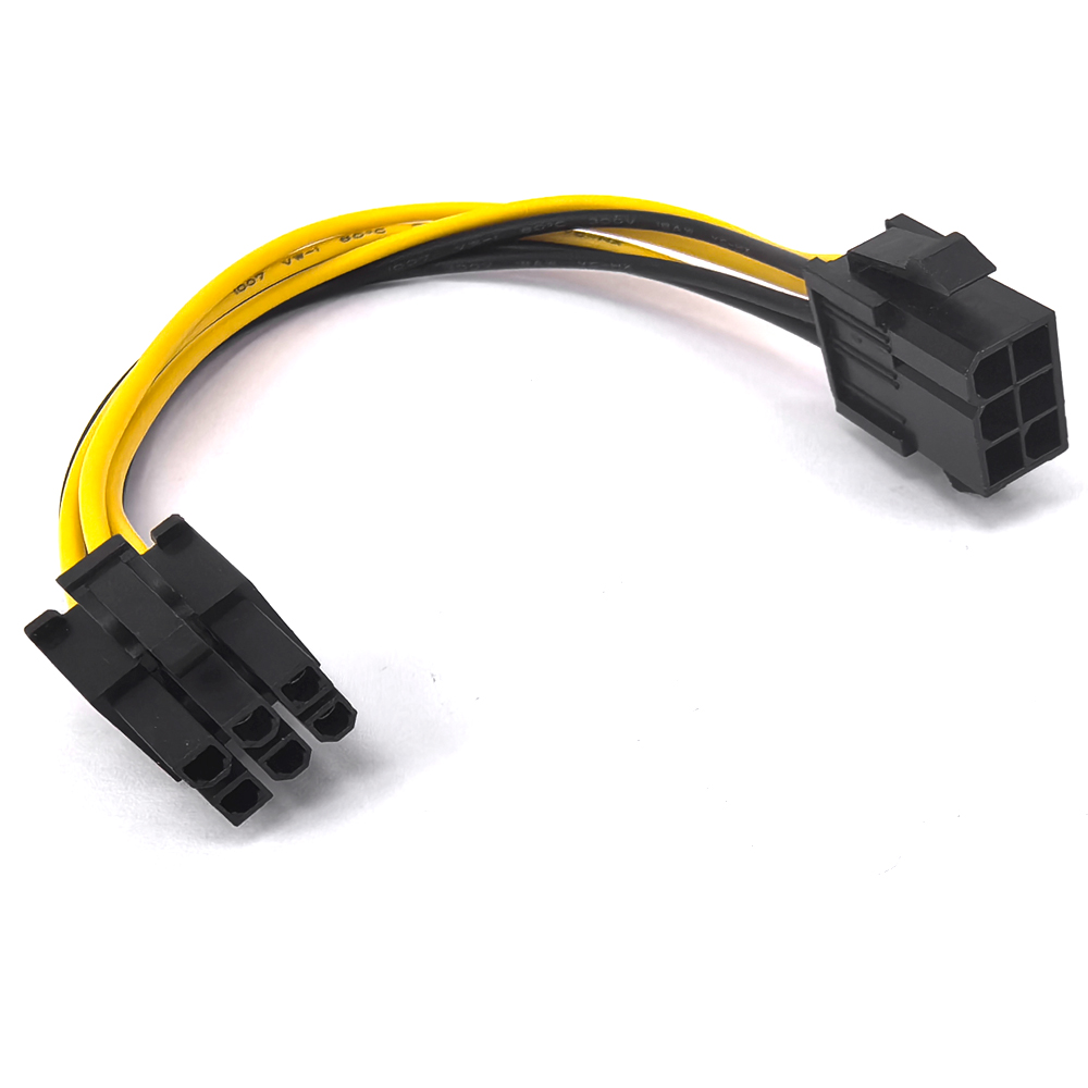 延長電源ケーブル,オスからメス,6ピン,PCI Expres - Pcie Extension Cable のレビューと価格