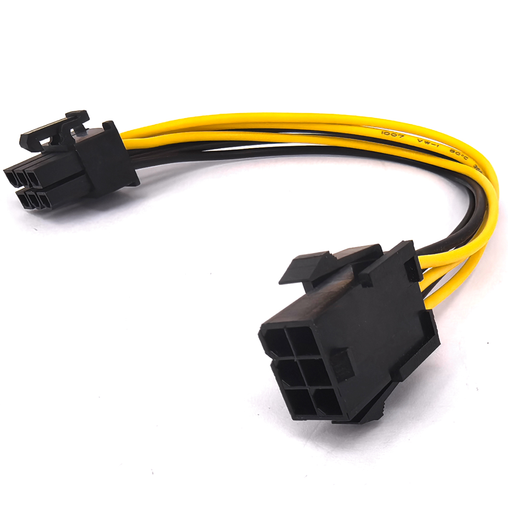 延長電源ケーブル,オスからメス,6ピン,PCI Expres - Pcie Extension Cable のレビューと価格