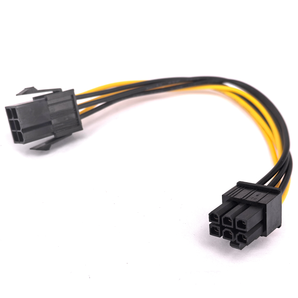 延長電源ケーブル,オスからメス,6ピン,PCI Expres - Pcie Extension Cable のレビューと価格