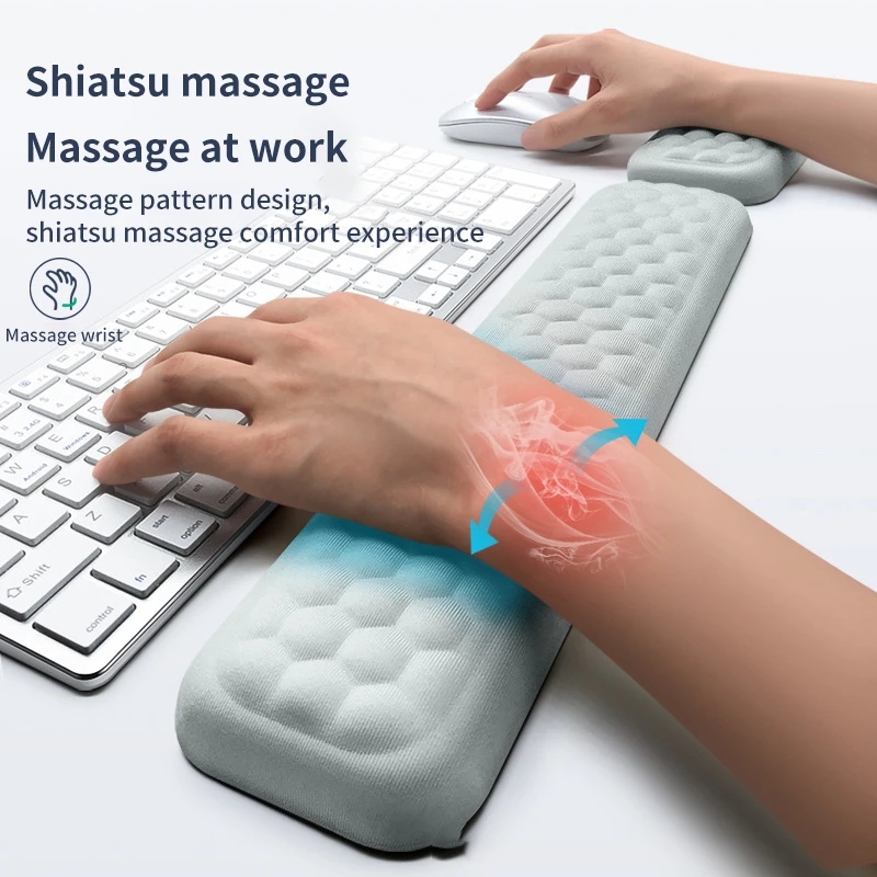 人間工学に基づいた低反発ゲーミングデスクキーボードリストレス - Wrist Rest Ergonomic のレビューと価格