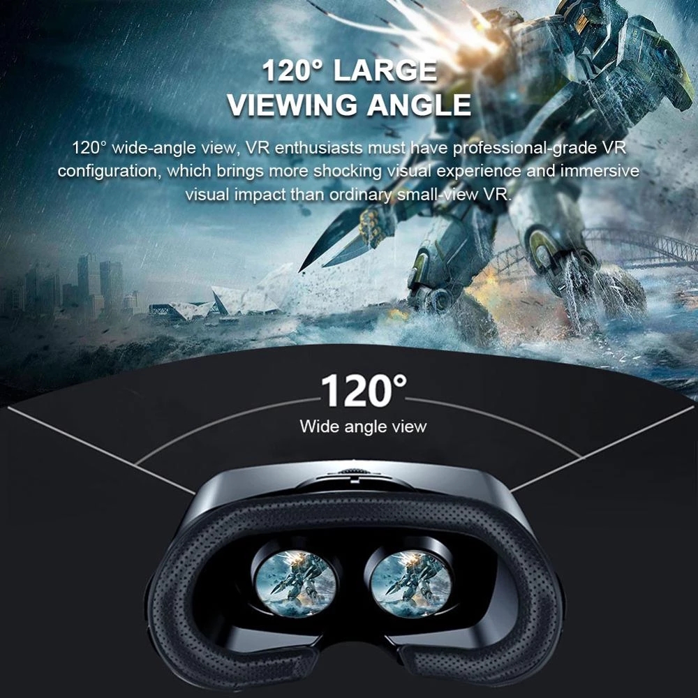 VRG Pro バーチャルリアリティ VRグラス ヘッドセッ - Gaming Accessories For Phone のレビューと価格