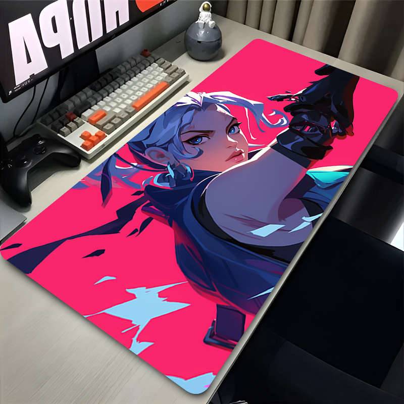 マウスパッド ホットゲーム ヴァロラント ジェット XXL  - Gaming Accessories Desktop のレビューと価格