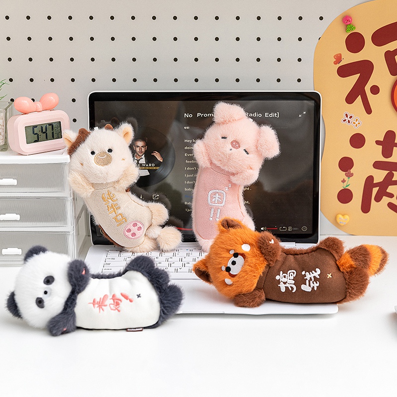 仰臥位動物シリーズぬいぐるみリストレストパッド19cmかわい - Wrist Rest Ergonomic のレビューと価格