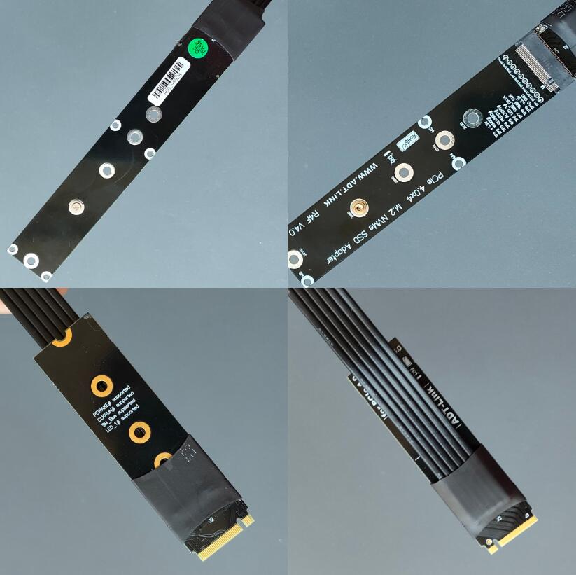 ADT-Link M.2 NVMe SSD延長ケーブル ソリ - Pcie Extension Cable のレビューと価格