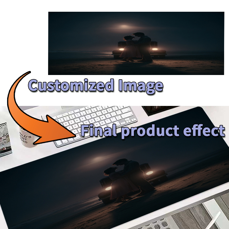 カスタム写真入りマウスパッド、パーソナライズされたマウスパッ - Gaming Accessories Desktop のレビューと価格