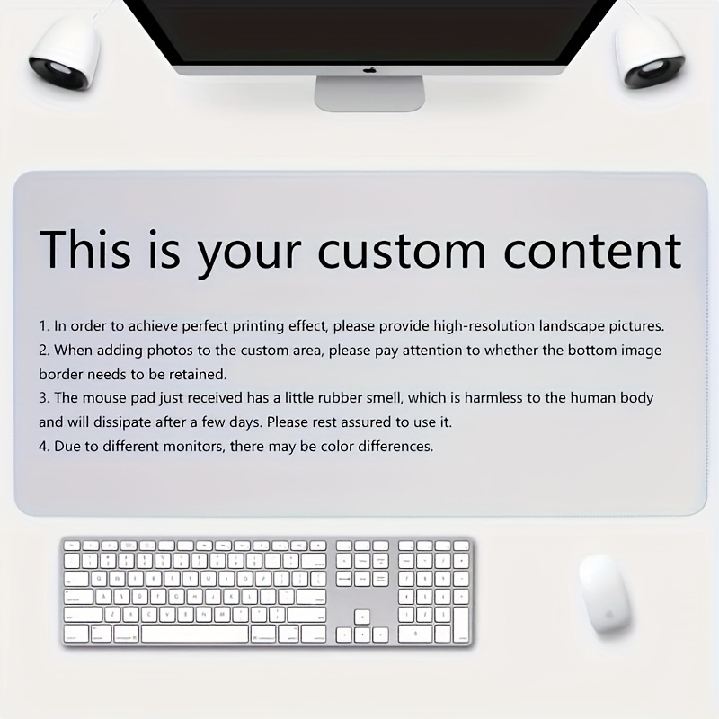 カスタム写真入りマウスパッド、パーソナライズされたマウスパッ - Gaming Accessories Desktop のレビューと価格