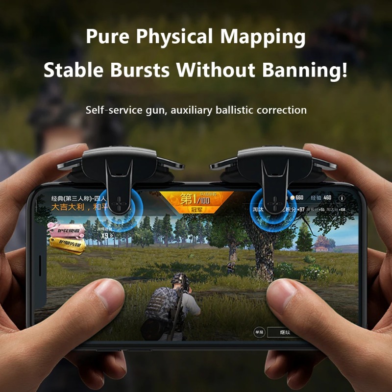 AK05ゲームコントローラー PUBGモバイル用 携帯電話射 - Gaming Accessories For Phone のレビューと価格
